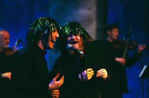 Konzert der Krakauer PIWNICA POD BARANAMI im Wiener ODEON Theater